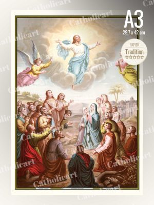 Catéchisme en Images #08 – Credo – … Est monté aux Cieux … (A3)