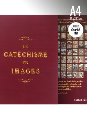 Le Catéchisme en Images 1893 – Livre broché 140 pages A4