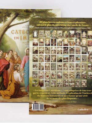 Le Catéchisme en Images 1893 – Livre broché 144 pages A4