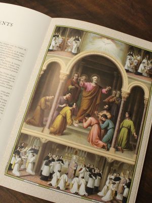 Le Catéchisme en Images 1893 *Edition Prestige* – Livre relié 140 pages A4