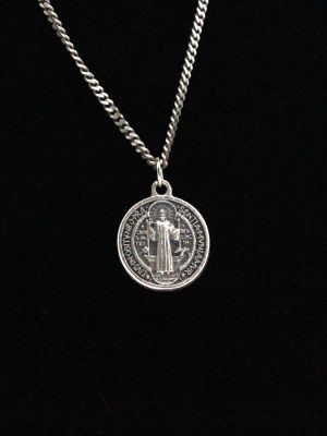 Médaille Saint Benoît 20mm (Brut MAT)