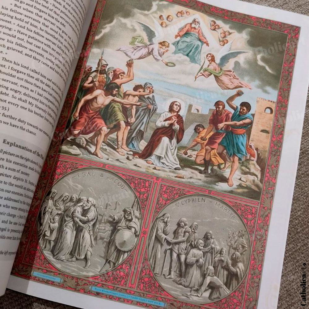 ENGLISH version - the Catechism in Pictures 1893 - A4 – Image 60