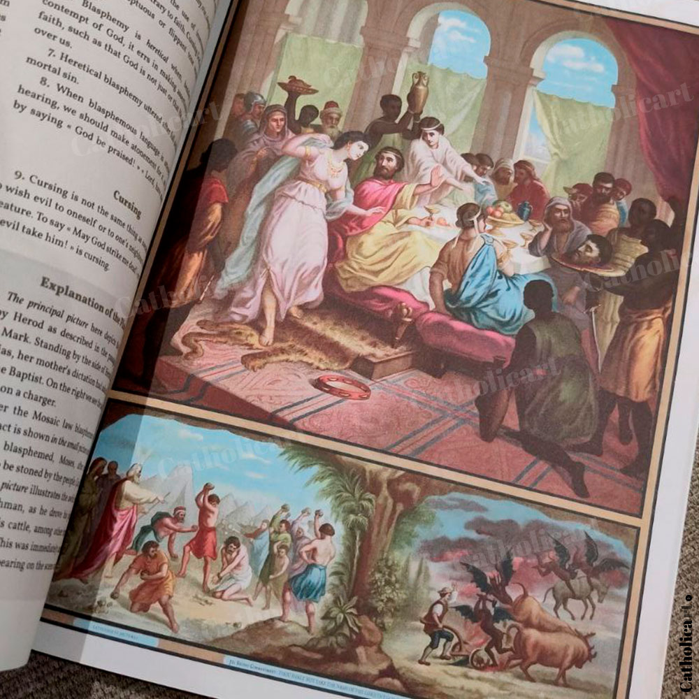 ENGLISH version - the Catechism in Pictures 1893 - A4 – Image 70
