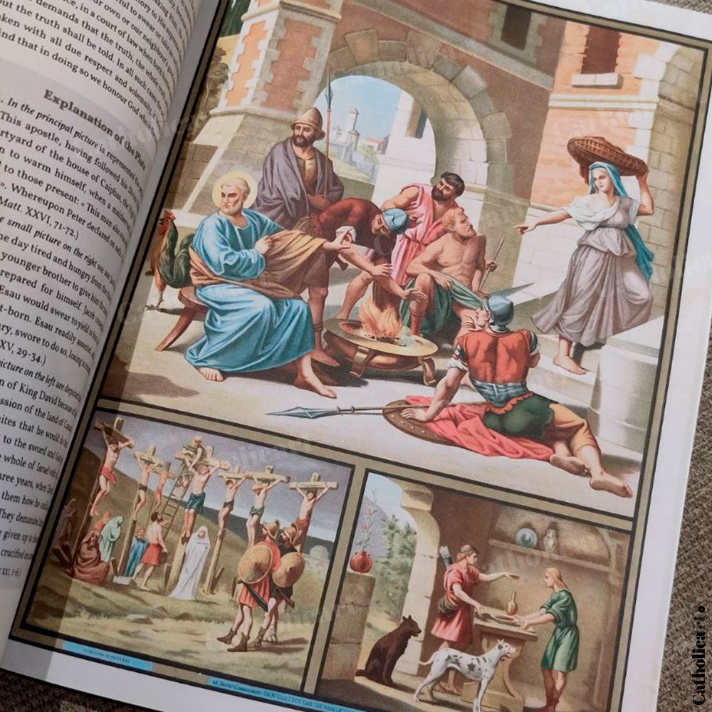 ENGLISH version - the Catechism in Pictures 1893 - A4 – Image 71