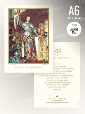 Carte Sainte Jeanne d’Arc