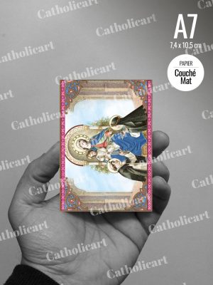 Dépliant Le Saint Rosaire et ses XV Mystères et litanies de la Sainte Vierge (2nde Ed.)