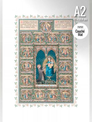 Saint Rosaire et ses XV miniatures (A2)