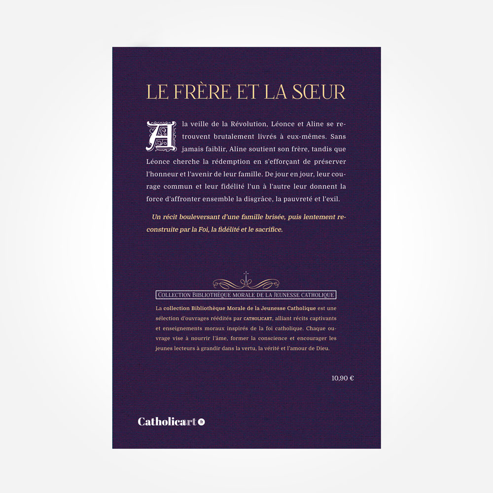 Le frère et la soeur - Bibliothèque Morale Jeunesse Catholique – Image 2