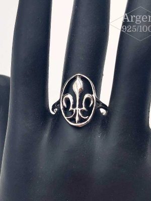Bague Lys – Argent 925