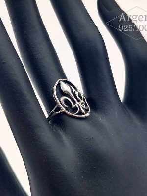 Bague Lys – Argent 925