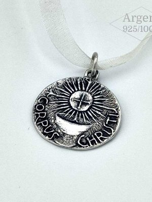 Médaille de Communion Corpus Christi – Argent 925